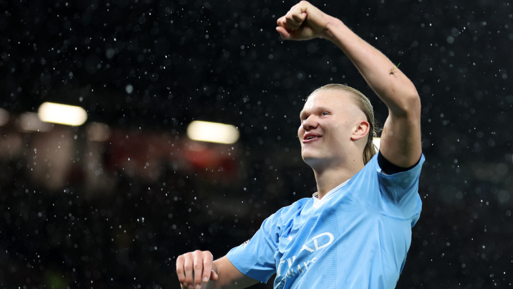 Doblete de Haaland en el derbi de Manchester a las puertas de la entrega del Balón de Oro