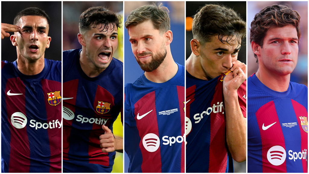 Los ocho españoles del Barça mejor pagados en la actualidad