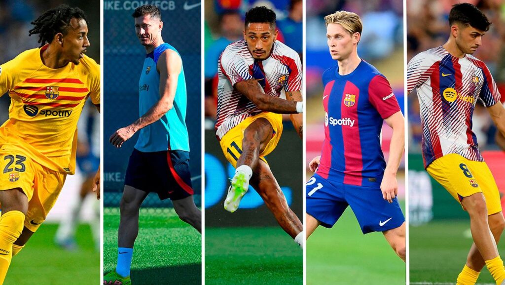 Koundé, Frenkie, Pedri… Así está la poblada enfermería del Barça