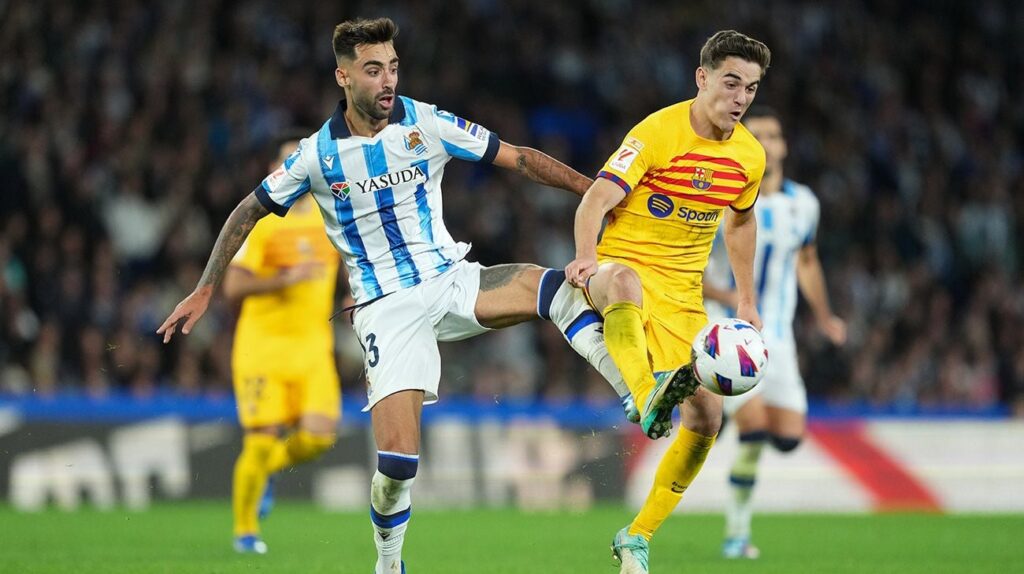 Xavi no podrá contar con Gavi para el partido contra el Alavés por sanción