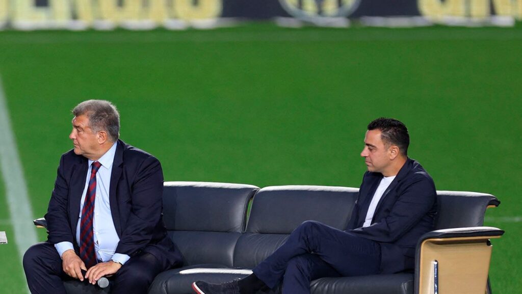 ¡No hay polémica! Laporta y Xavi coincidieron en la convocatoria de los descartes