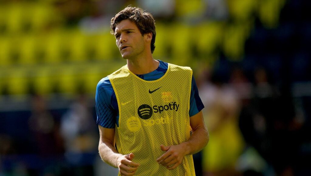 Incertidumbre en el Barça con el estado físico de Marcos Alonso