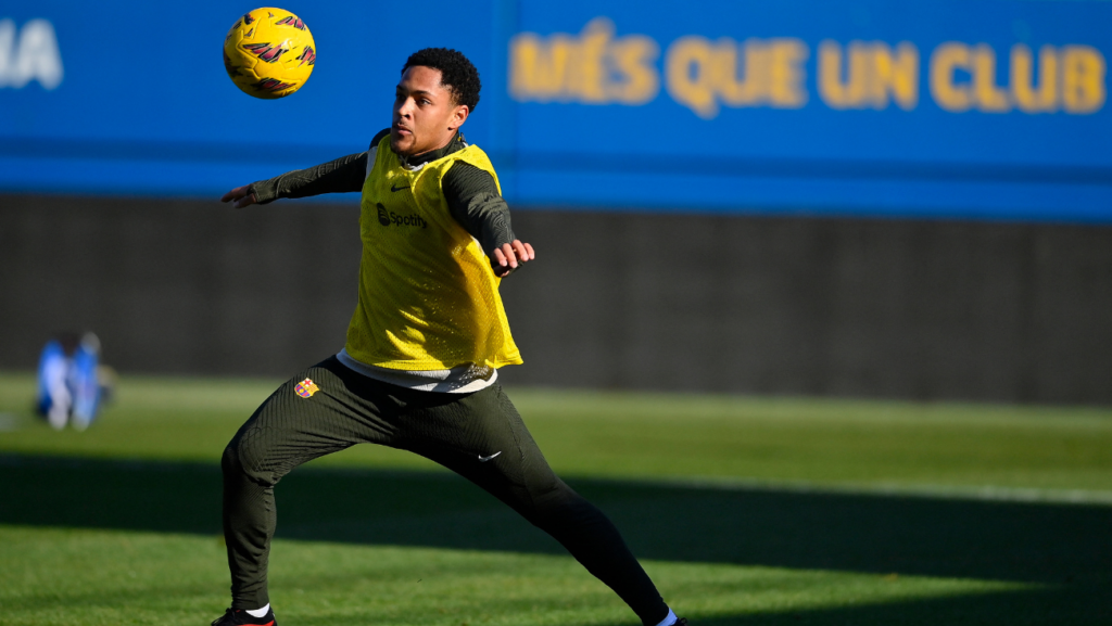 Vitor Roque trabajó a conciencia para debutar con el Barça en Las Palmas