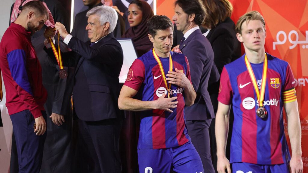 El Unionistas de Salamanca se ‘mofa’ de la derrota del Barça en la Supercopa