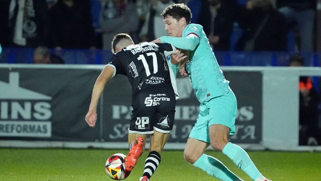 ¿Lesión de Christensen? El danés no salió en la 2ª parte del Unionistas-Barça