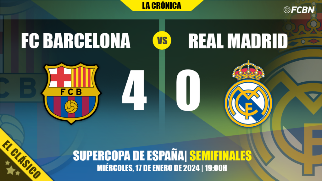 ¡’Baile’ y a la final! El Barça Femení ‘aplasta’ al Madrid en las ‘semis’ de la Supercopa (4-0)