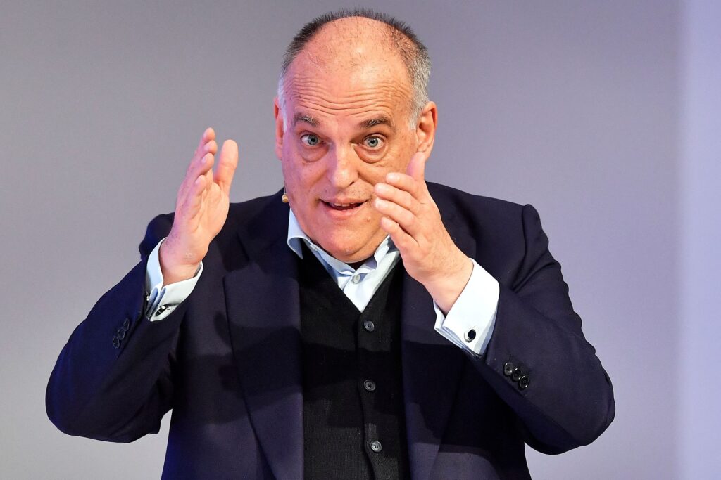 Tebas deja claro que el Barça no podrá fichar con normalidad si no vende antes