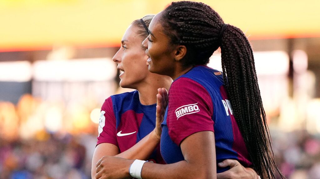Póker de Salma Paralluelo en el regreso con gol de Alexia con el Barça Femení (1-7)