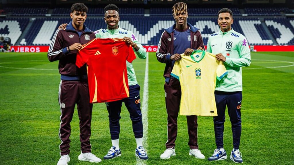 ‘Campaña’ contra el racismo de Lamine Yamal junto a Vinicius y Rodrygo