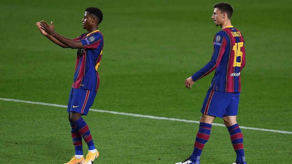 El Barça podría intentar convencer a Ansu Fati y Lenglet para que acepten marcharse a Arabia