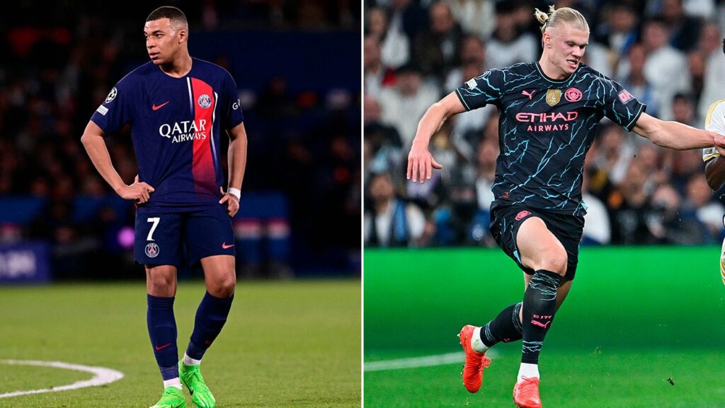 ¡A años luz de Leo Messi y Cristiano! Mbappé y Haaland, grandes decepciones en la ida de Champions