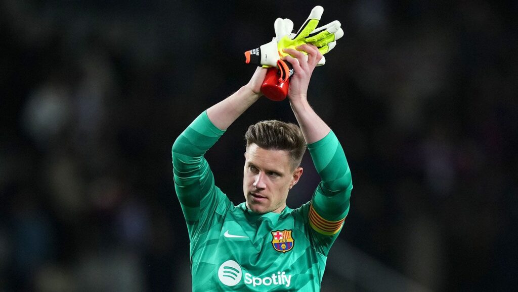 Ter Stegen está muy cerca de igualar su marca personal de imbatibilidad