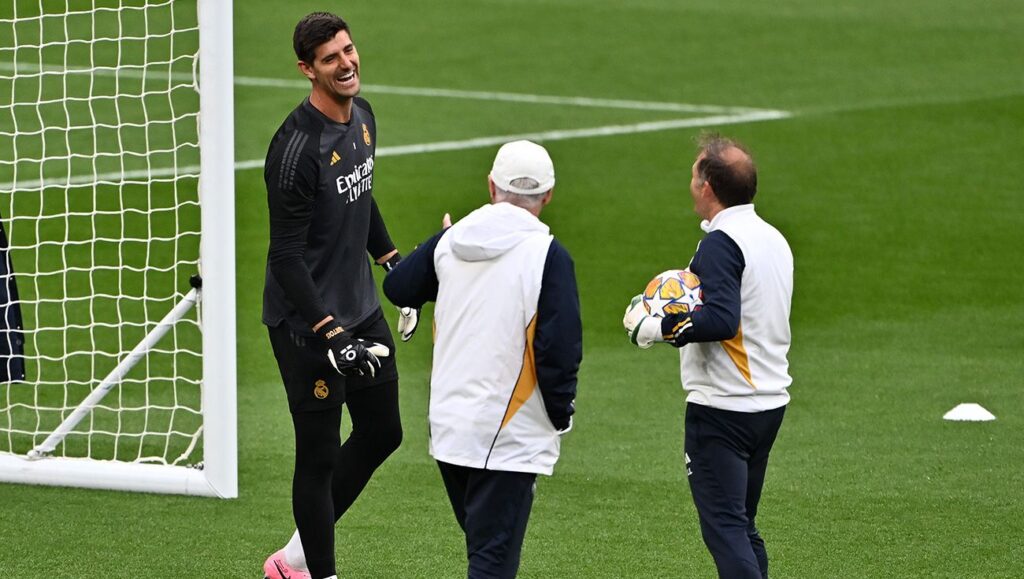 Ancelotti deja claro si jugará Courtois y se ‘moja’ con el futuro de Rodrygo Goes