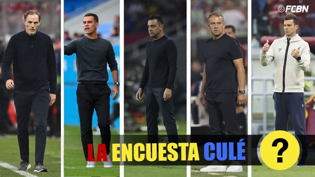 ENCUESTA: ¿Quién debería sentarse en el banquillo del FC Barcelona la temporada 2024/2025?