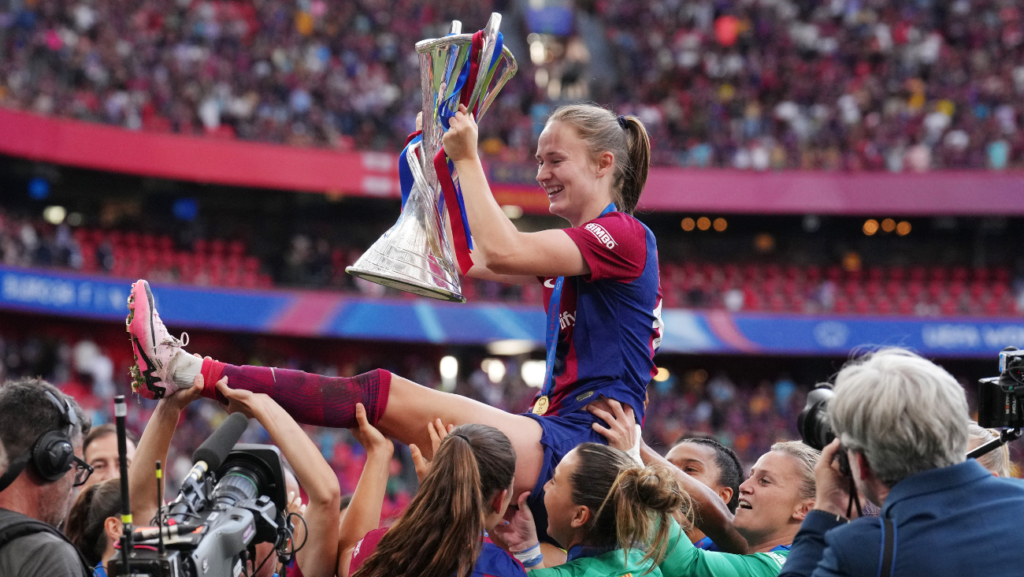 ¡La reina del gol! Graham Hansen se hace con el ‘Pichichi’ de la temporada 23/24 en la Liga F