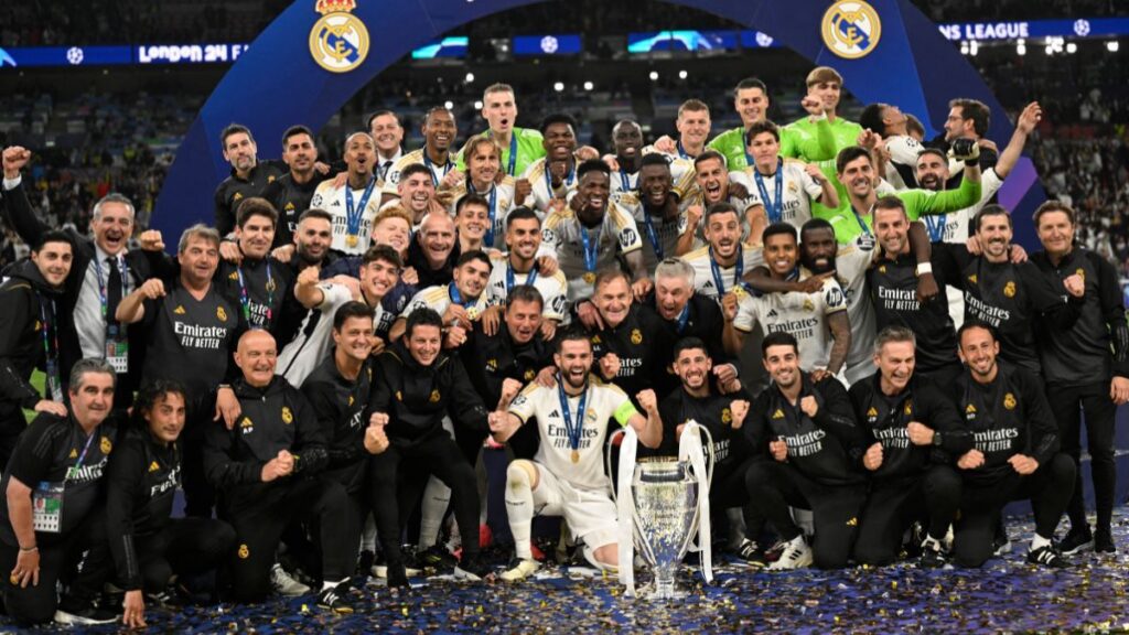 El Real Madrid ‘destruye’ el muro del Dortmund y conquista su 15ª Champions League (0-2)