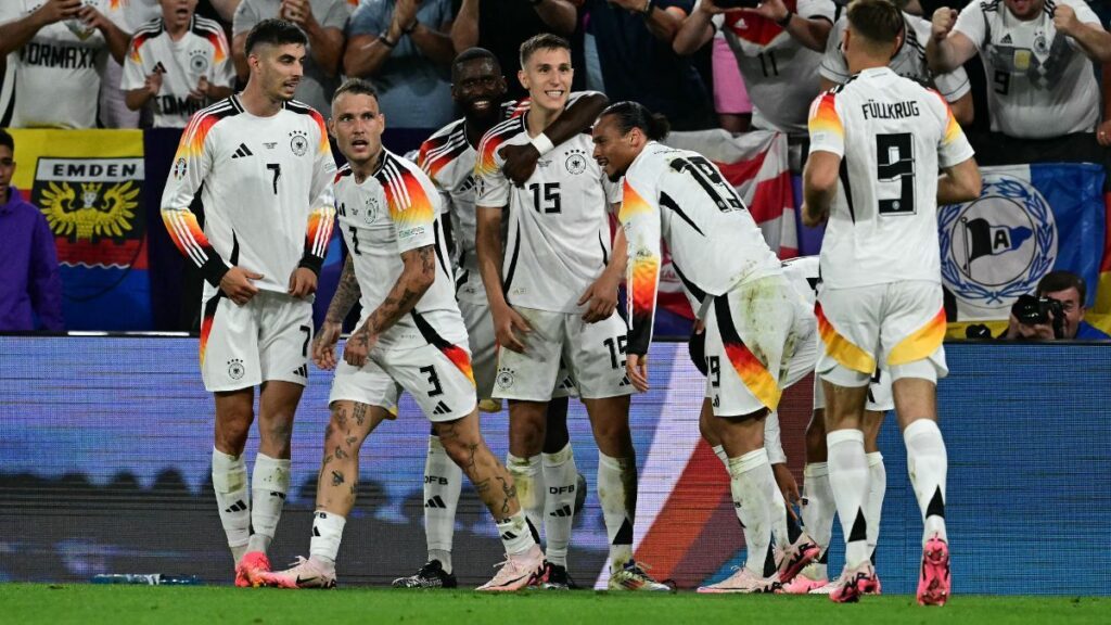 Alemania ‘supera’ la tormenta para asegurar su boleto a cuartos de la Euro (2-0)