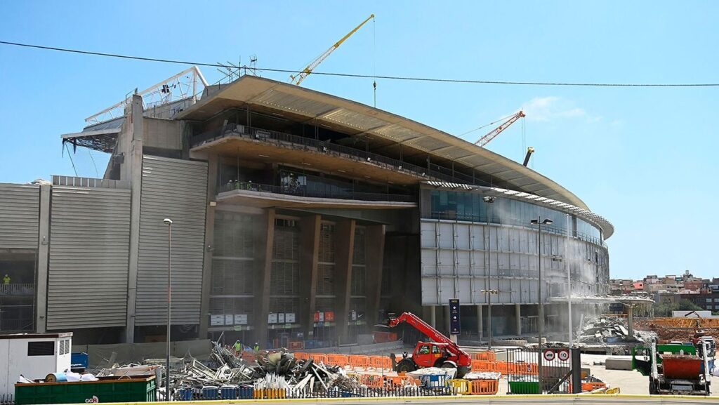 Las interesantes novedades implementadas en las obras del Camp Nou