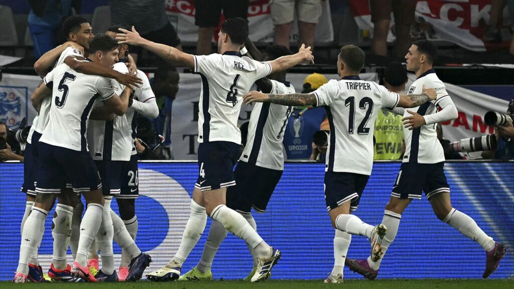 Inglaterra supera a Países Bajos en el descuento y jugará la final de la Eurocopa ante España (1-2)