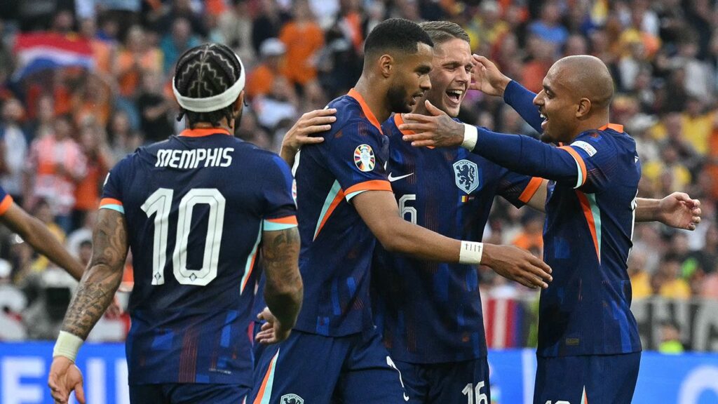 Países Bajos ‘se gusta’ y golea a Rumanía para sellar su pase a los cuartos de final (3-0)