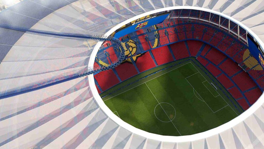 El nuevo Camp Nou promete un viaje al futuro: El estadio contará con un mirador aéreo
