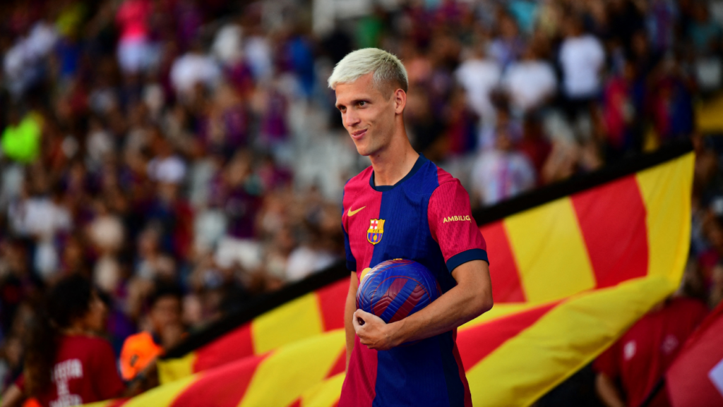 Dani Olmo sigue sin estar inscrito y no pudo jugar contra el Athletic Club