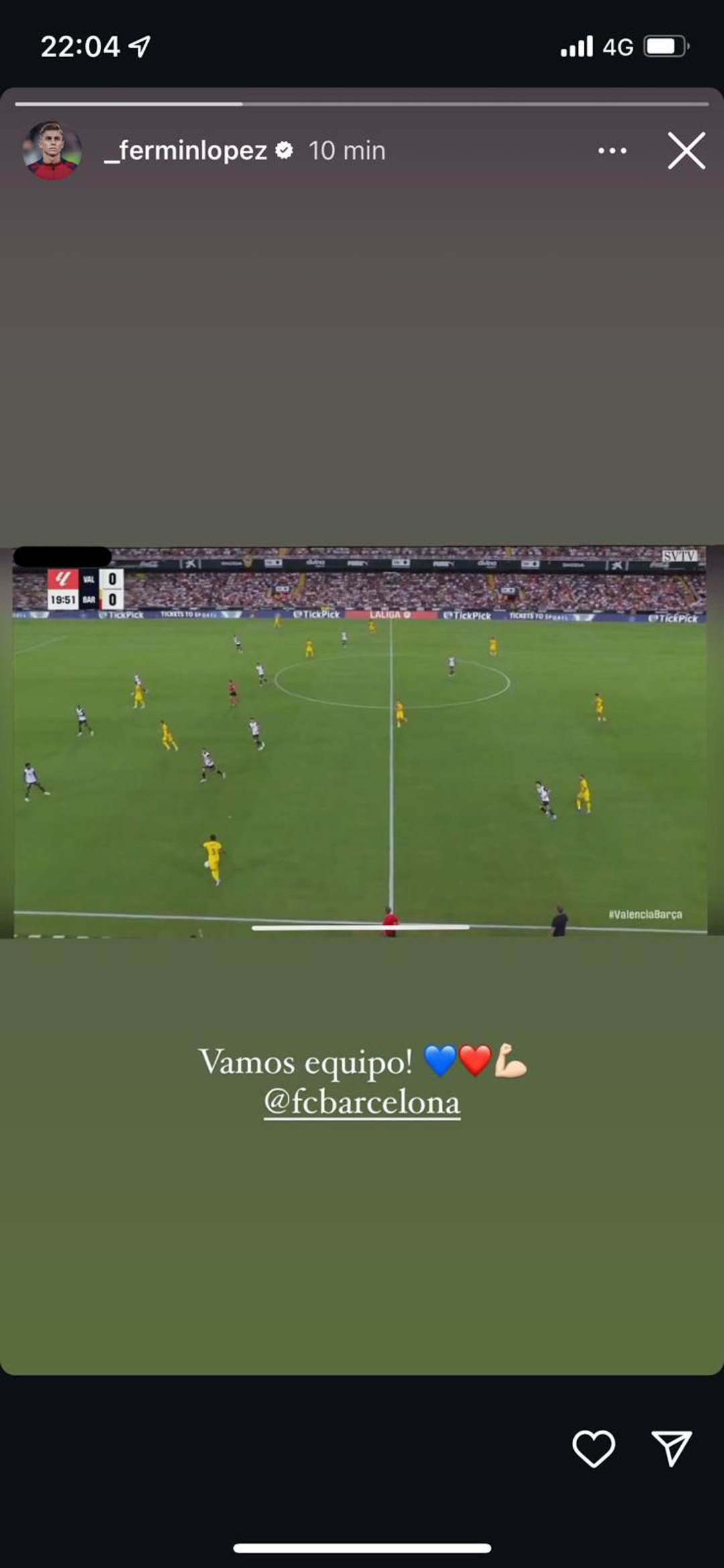 Enfado en LaLiga y tirón de orejas a Fermín por su 'pantallazo' animando al Barça