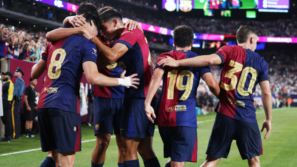 La gran revelación del FC Barcelona en la gira volvió a aparecer ante el Milan