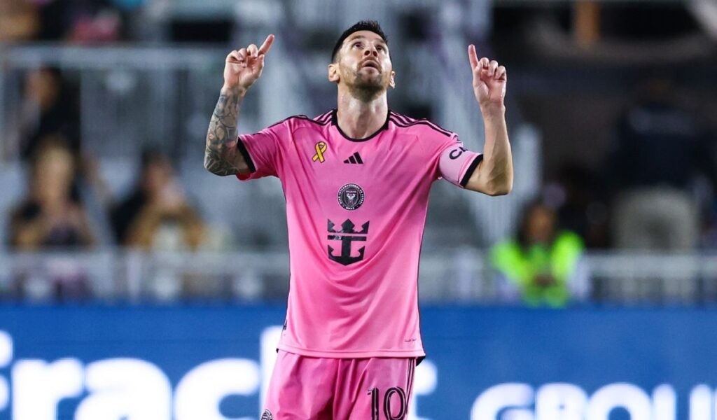 Lionel Messi da un paso más para convertirse en el máximo goleador histórico del Inter Miami