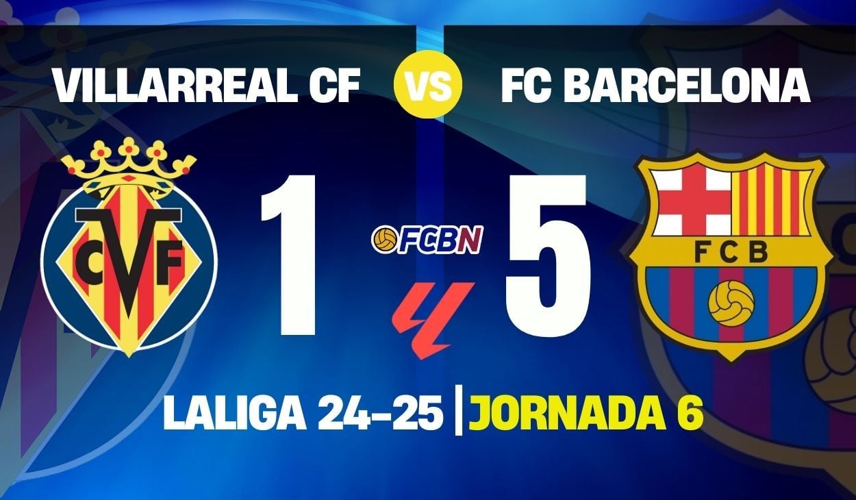 Villarreal 1-5 FC Barcelona: La lesión de Ter Stegen 'amarga' la goleada del líder de LaLiga Villarreal 1-5 FC Barcelona: La lesión de Ter Stegen 'amarga' la goleada del líder de LaLiga
