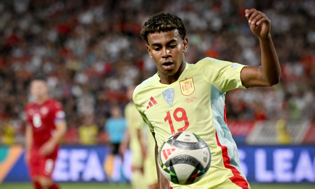 Los números que convierten a Lamine Yamal en el mejor jugador joven de Europa