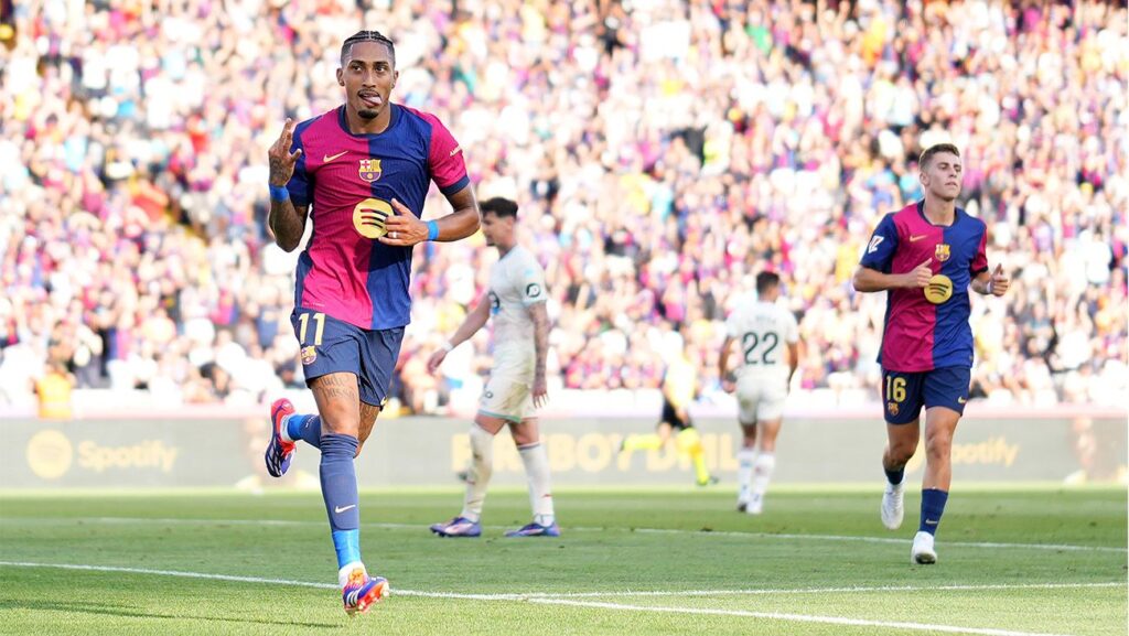 La exhibición del Barça contra el Valladolid retrata aún más al Real Madrid