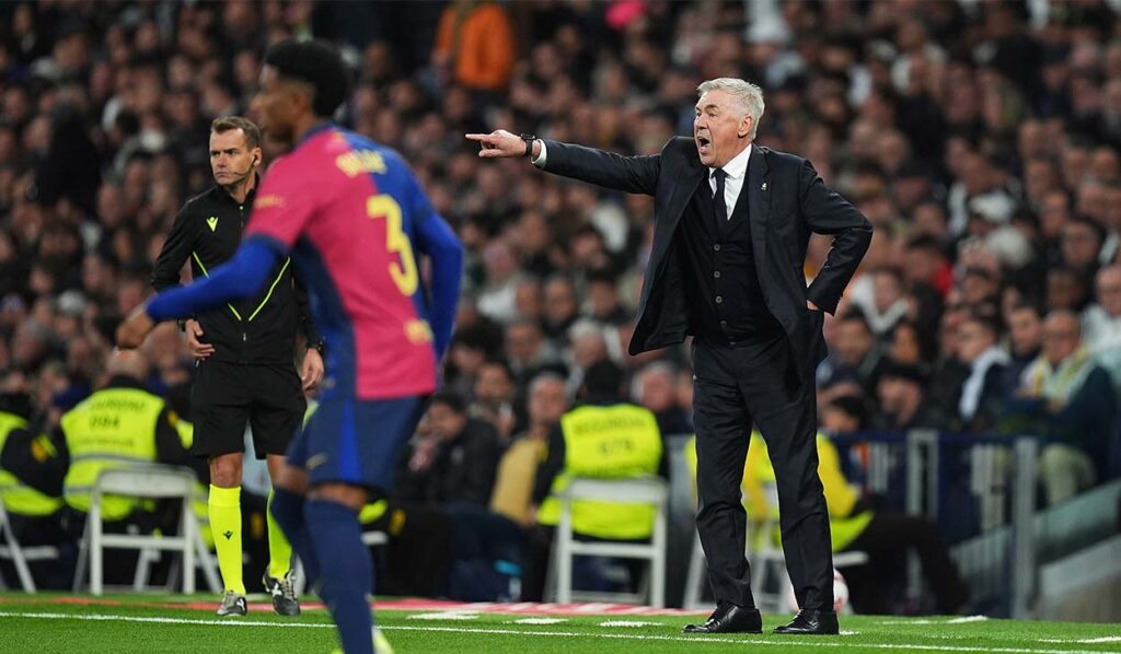 Flick dejó a Ancelotti en fuera de juego: Las burlas al Madrid estallan las redes sociales