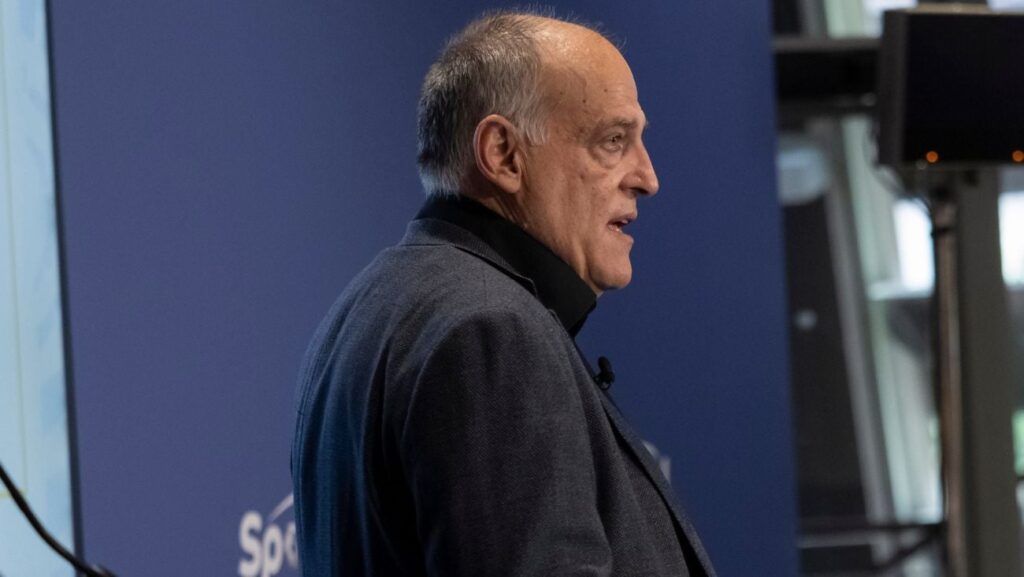 La dura ‘rajada’ de Javier Tebas contra el Real Madrid: «El club perdió la caballerosidad…»