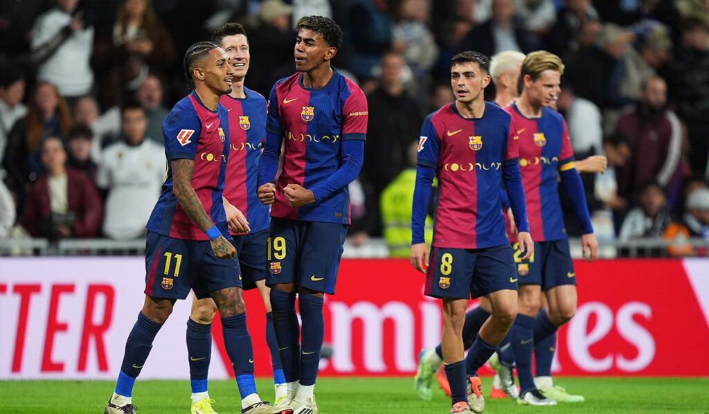 ¡Brutal! El FC Barcelona sumó su quinta goleada consecutiva y la octava de la temporada
