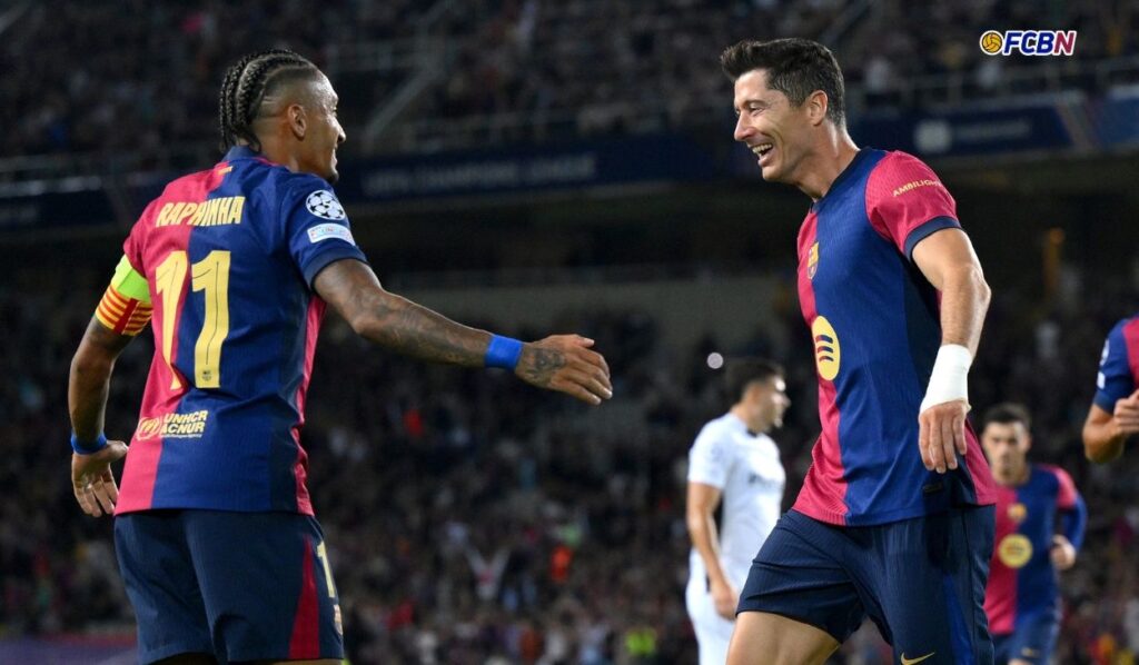 Lewandowski-Raphinha: ¡La dupla más efectiva de Europa!