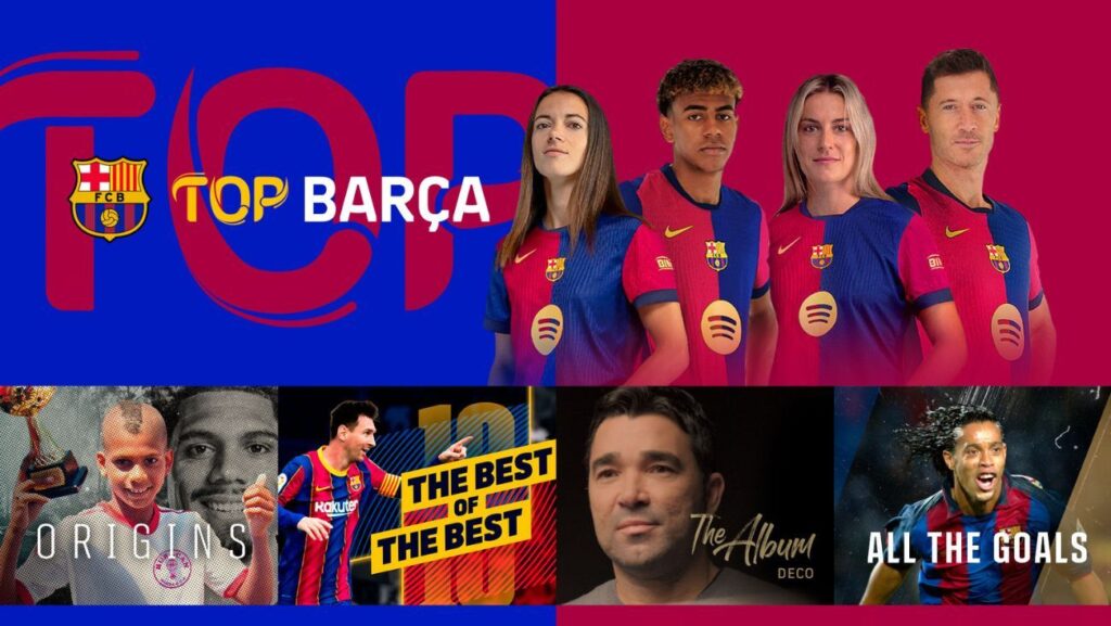 ¡Innovador! Barça Studios estrena su nuevo canal de contenidos: ‘TOP BARÇA’