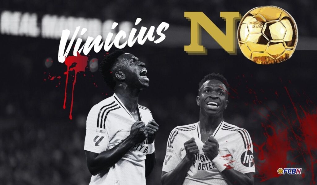 ¡BOMBAZO! Vinicius no será el ganador del Balón de Oro 2024