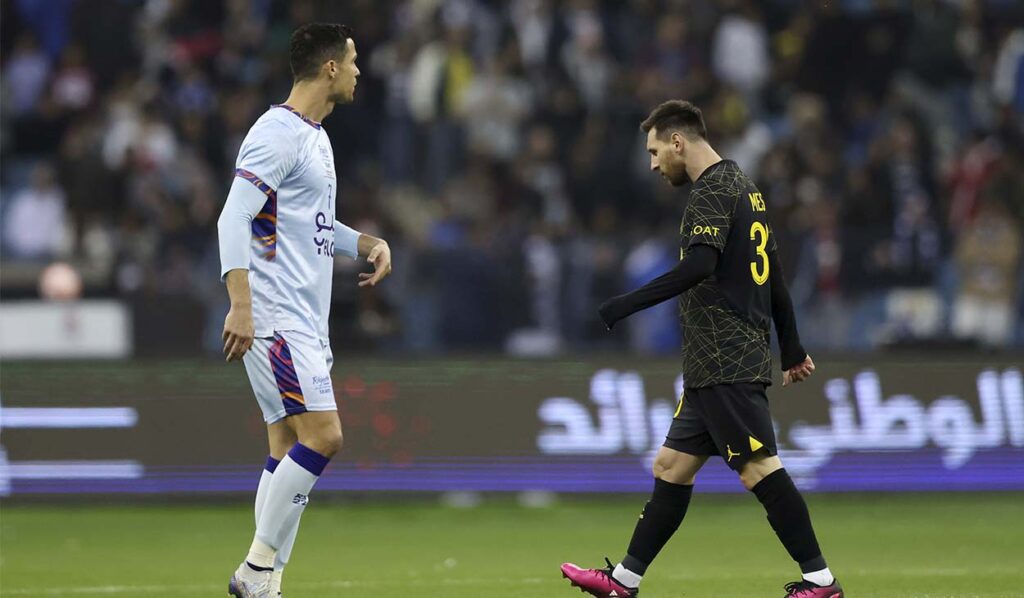 Así va el duelo Messi vs Cristiano Ronaldo en la clasificación de máximos goleadores de la historia