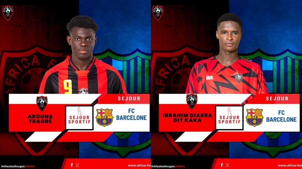 El FC Barcelona confirma el fichaje de dos nuevas joyas africanas