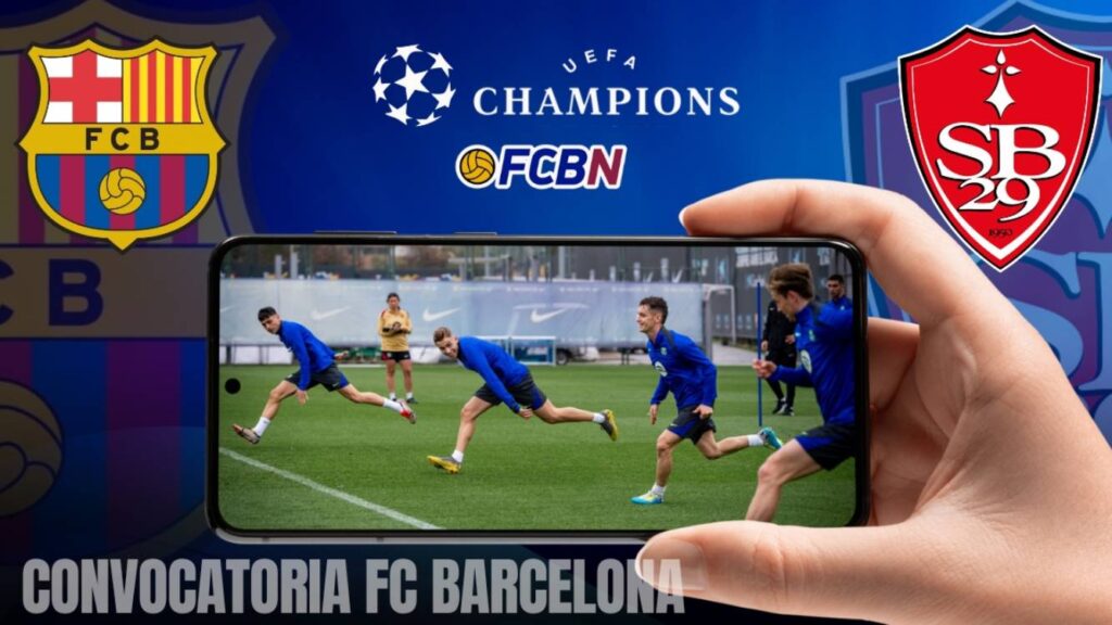 Convocatoria del FC Barcelona para el partido contra el Brest  – Champions League 2024/25