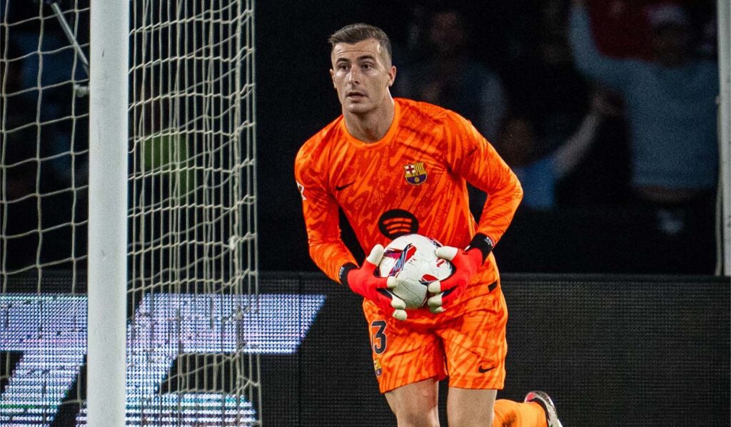 Cara y cruz para Iñaki Peña en Balaídos: 6 paradas y 2 goles recibidos