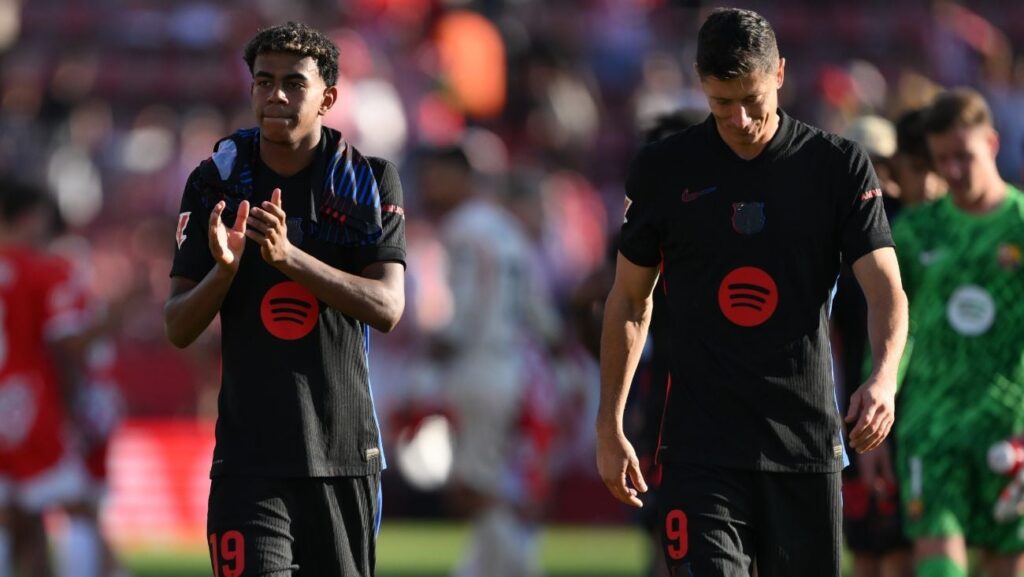 El Barcelona confirma las lesiones de Lewandowski y Lamine Yamal