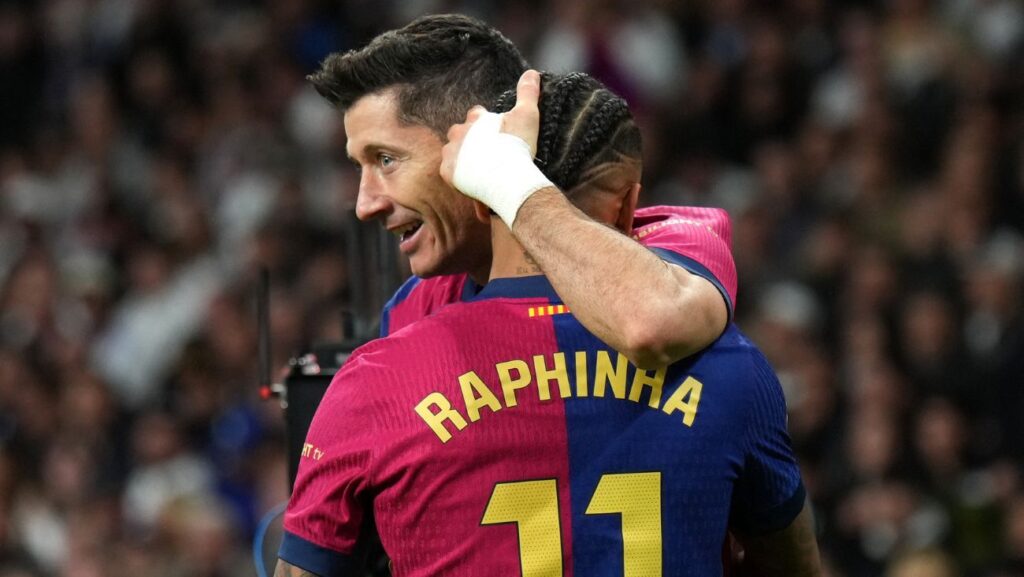 Los brutales números de Lewandowski y Raphinha que les encaminan a tener su mejor curso en el Barça