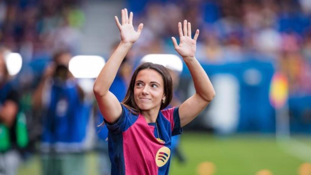 Aitana recibe el Golden Player Woman «Soy una afortunada por formar parte de grandes equipos»