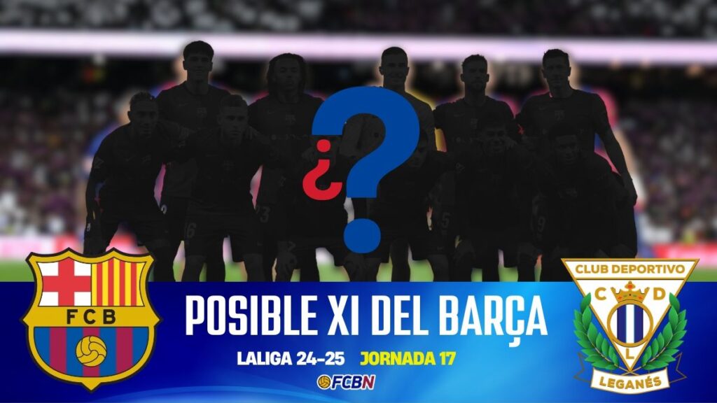 FC Barcelona vs Leganés: Alineaciones probables del partido – LaLiga 2024/25
