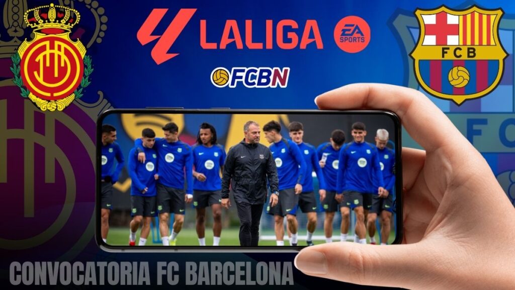 Convocatoria del FC Barcelona contra el RCD Mallorca – LaLiga 2024/25
