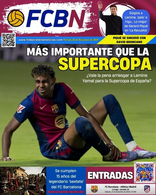 PORTADA FCBN 20 diciembre 2024 Lamine Yamal