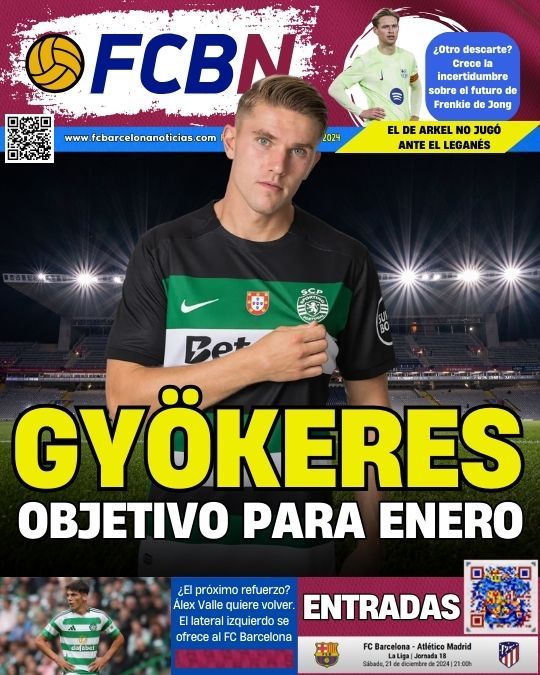 PORTADA FCBN fichaje gyokeres fc barcelona