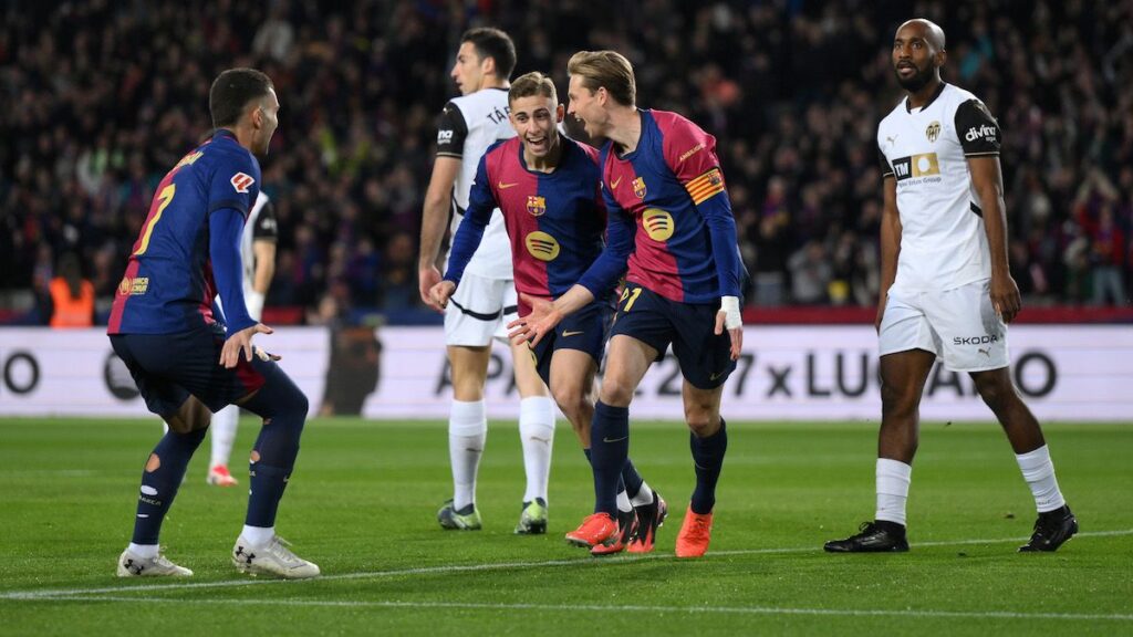 FC Barcelona 7-1 Valencia: Resumen y goles del partido – LaLiga 24/25